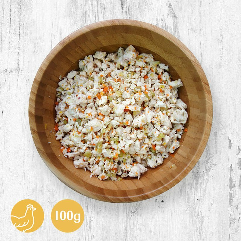 不麻煩寵物鮮食包-CoCo肉醬拌升級版【無穀雞肉】150g