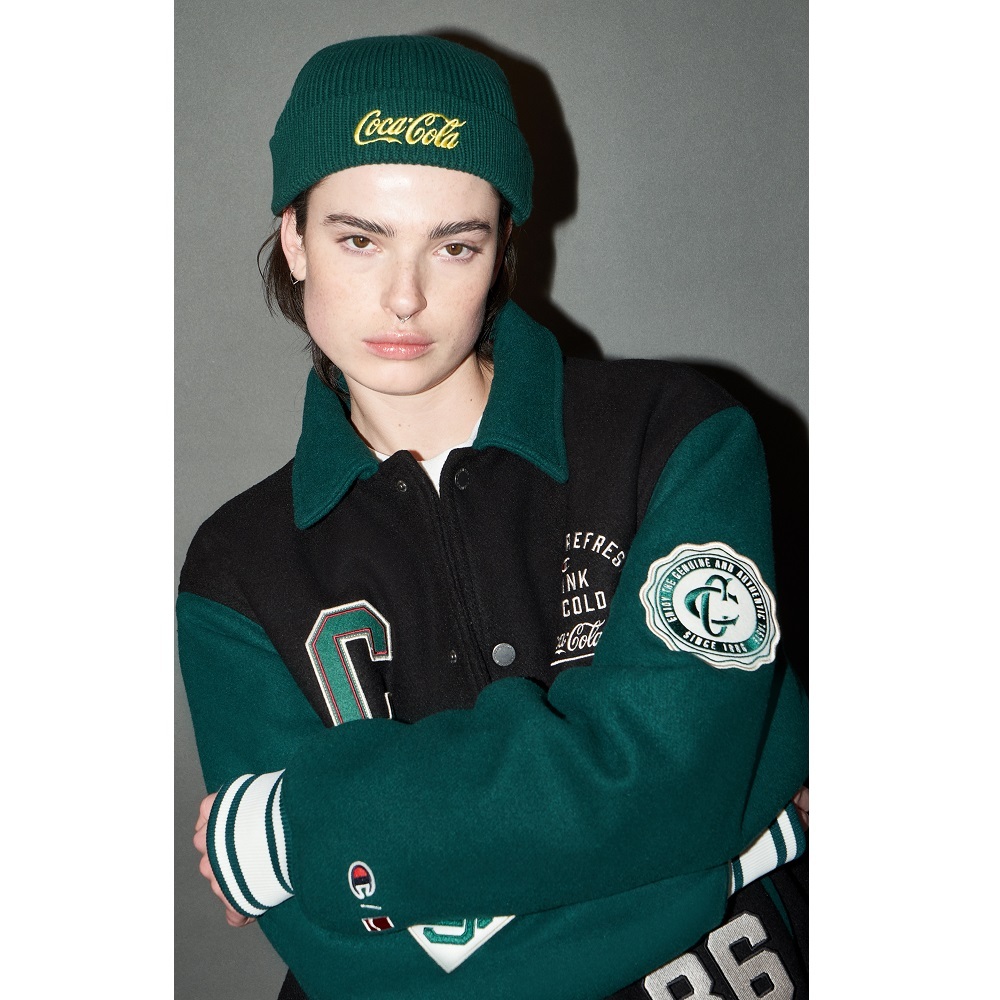 中性-Coca Cola x CHAMPION 水兵冷帽-綠色（806015-GS502）
