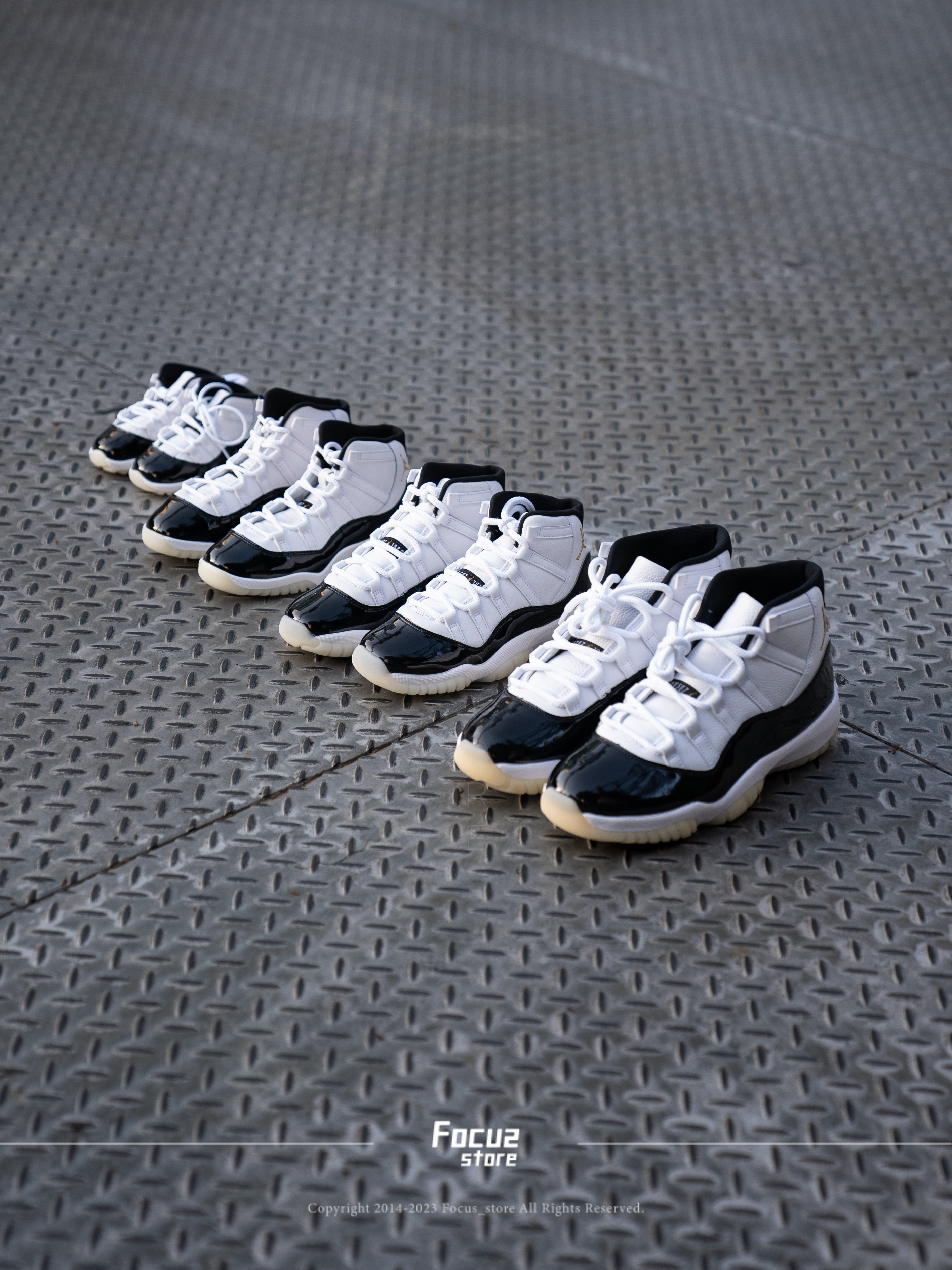 【Focus Store】現貨秒發 Nike Air Jordan 11 Retro TD 嬰童 "Gratitude / Defining Moments" 白黑 378040-170