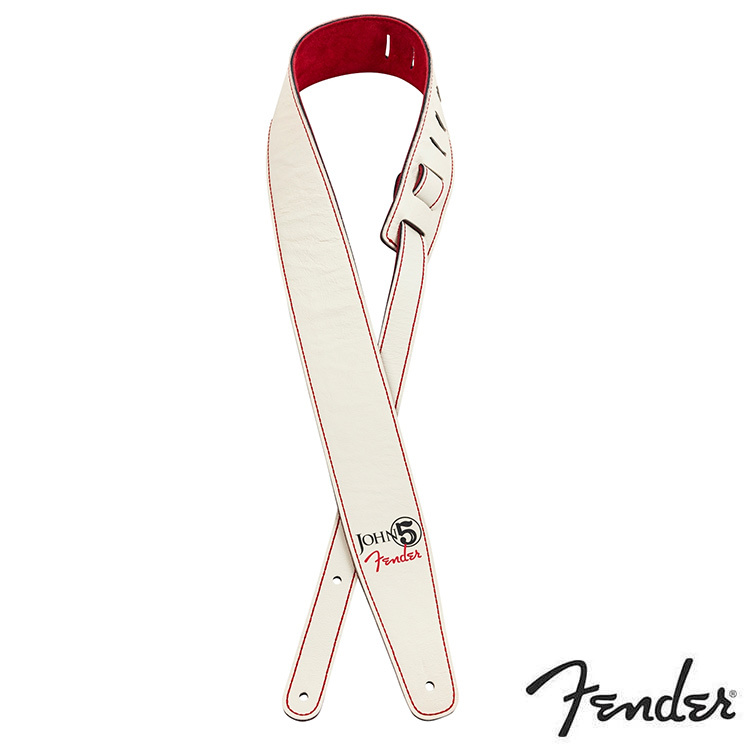 Fender JOHN 5 Leather Strap 真皮 背帶