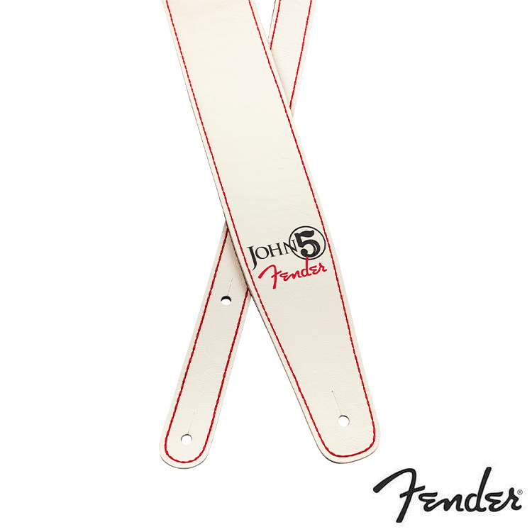 Fender JOHN 5 Leather Strap 真皮 背帶