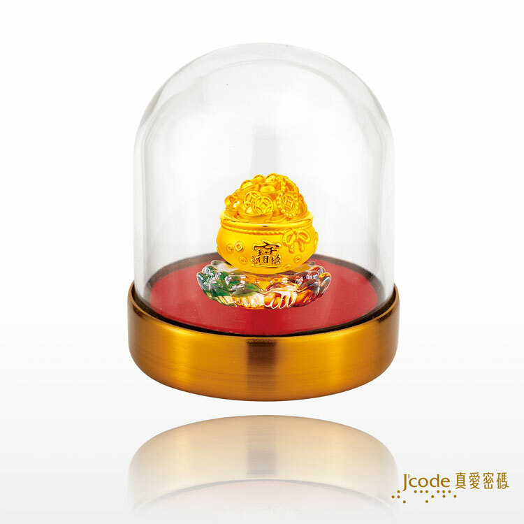J'code真愛密碼時尚金飾、銀飾】聚寶盆- 黃金擺飾/ 擺件