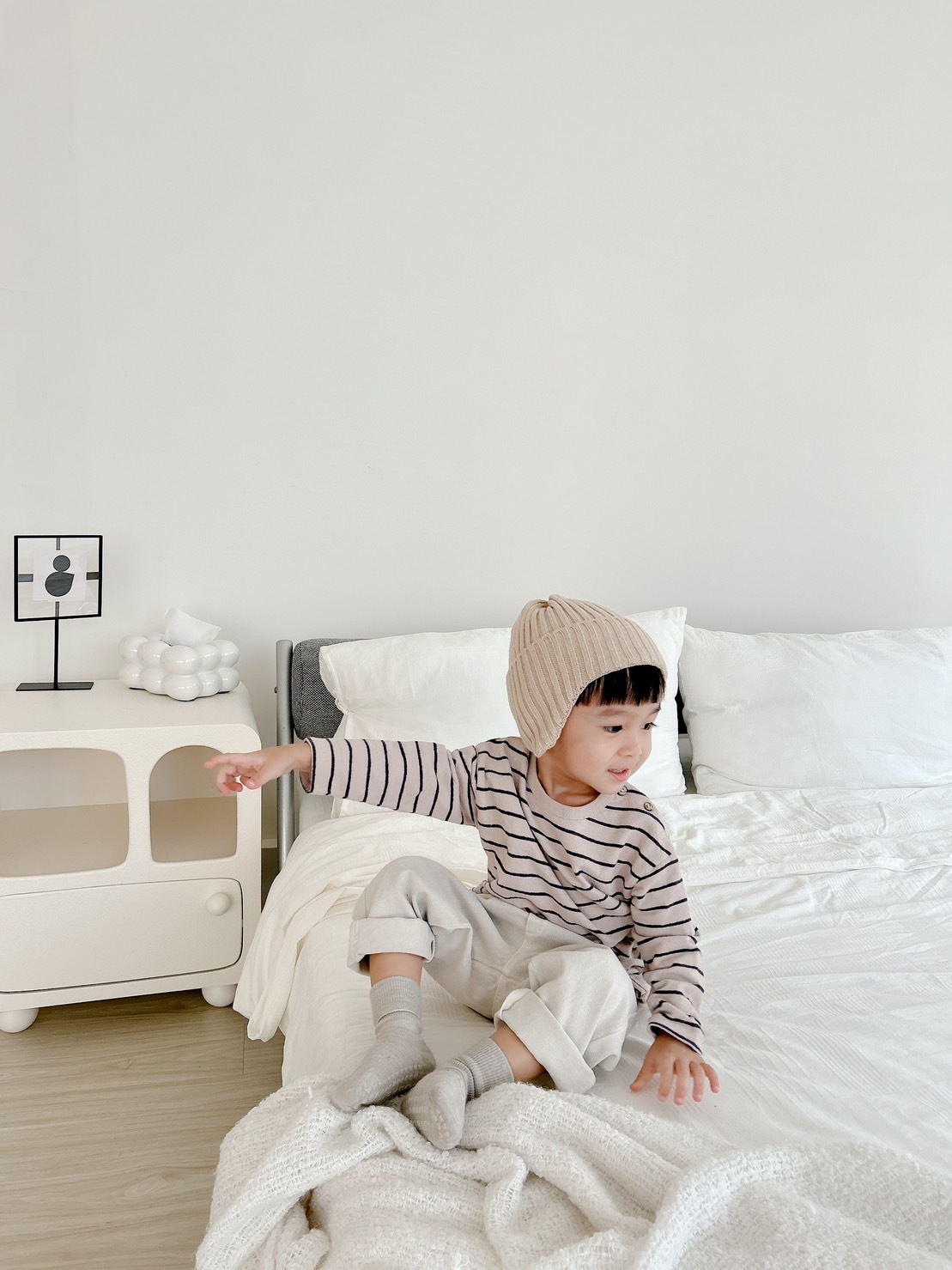 【預購 - 10色】韓國質感選物 - 純棉內裡遮耳毛帽