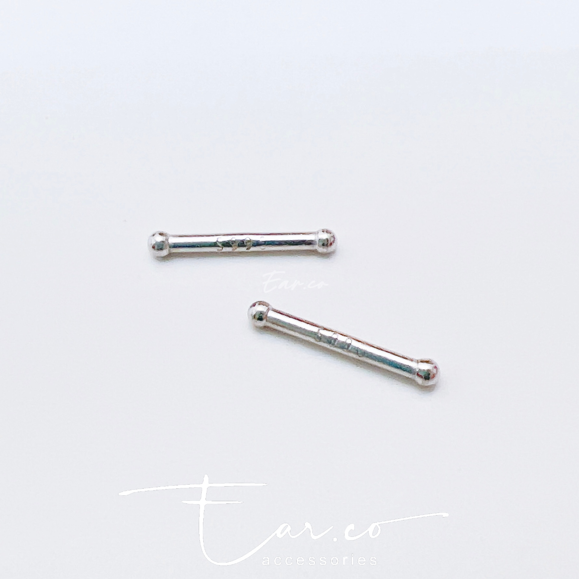 S999迷你小豆豆養耳純銀耳針