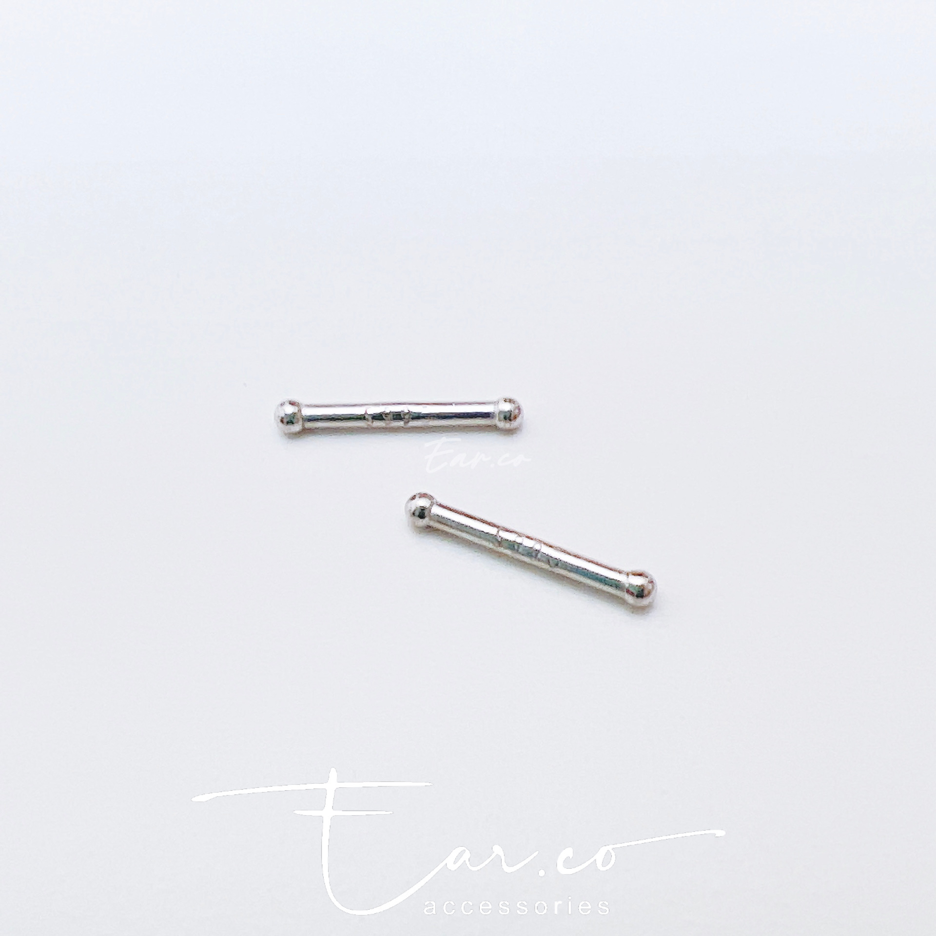 S999迷你小豆豆養耳純銀耳針