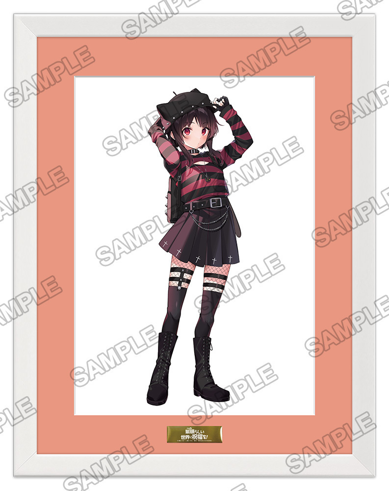 「ACG.GO」「預購」為美好的世界獻上祝福！ 惠惠生日紀念2023 畫框