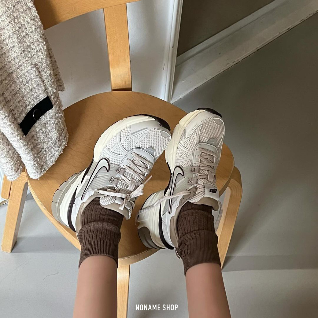 NIKE Runtekk V2K 復古 老爹鞋 奶茶 淺棕 可可 美拉德 (女款)