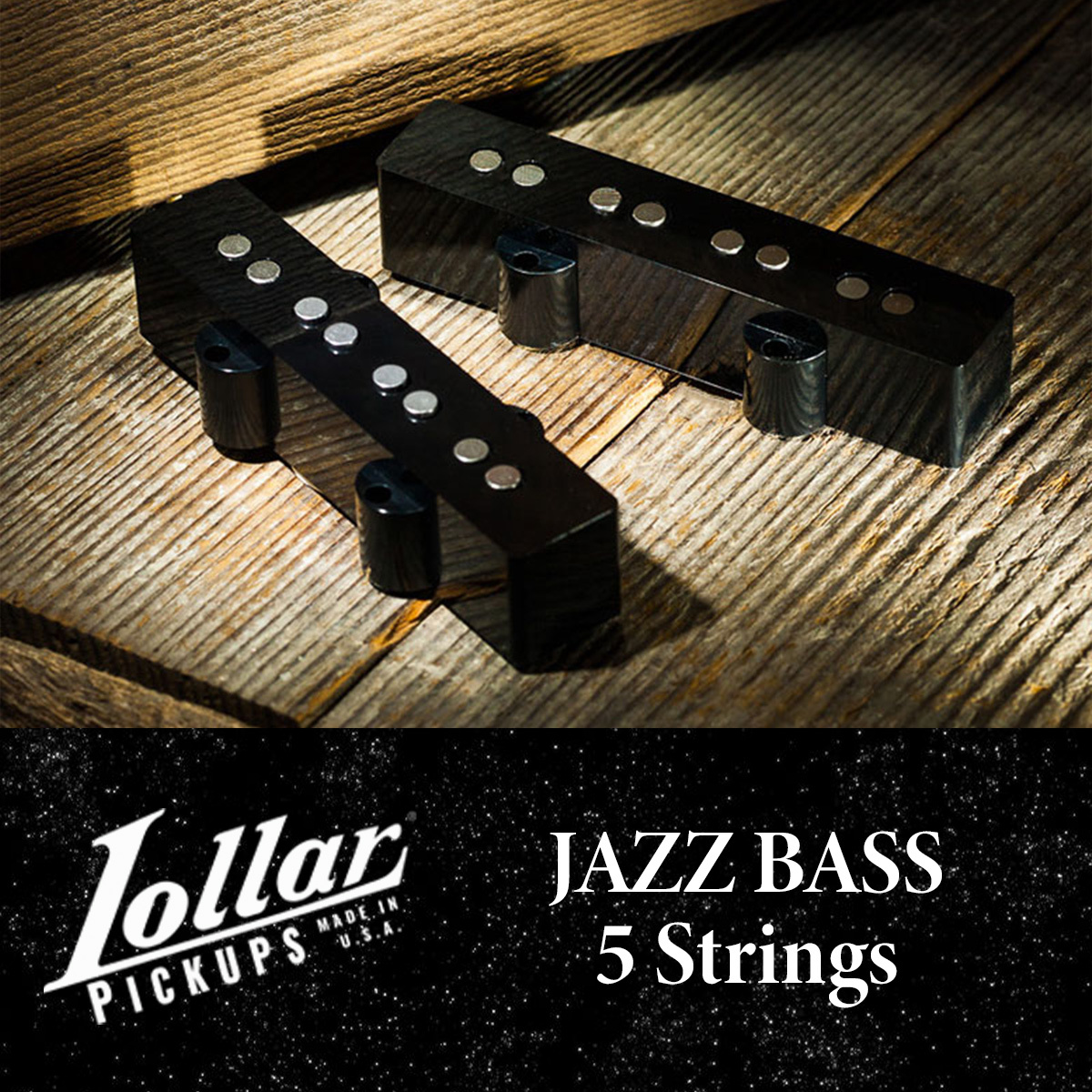 Lollar JAZZ BASS 5 Strings 五弦 電貝斯 拾音器