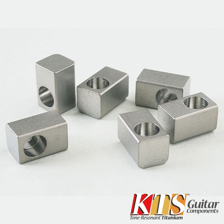 日本製 KTS Ti-BLOCK-F 鈦合金 電吉他 Floyd Rose 適用 大搖座 1組6入
