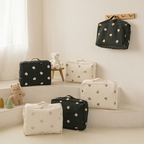 PREMIUM絎縫系列-圓圓臉收納旅行包