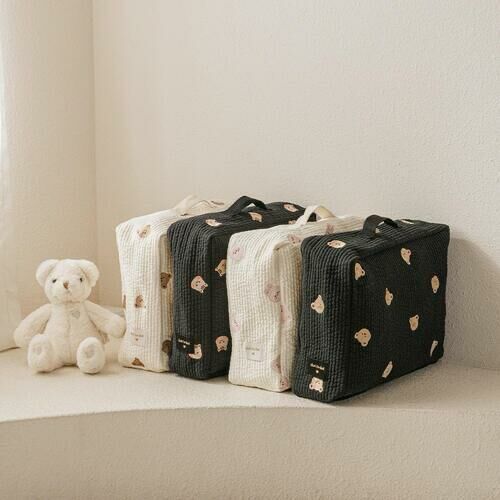 PREMIUM絎縫系列-圓圓臉收納旅行包