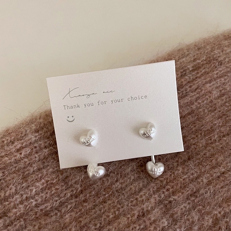 雙心心EARPARTNER 後釦一款兩戴