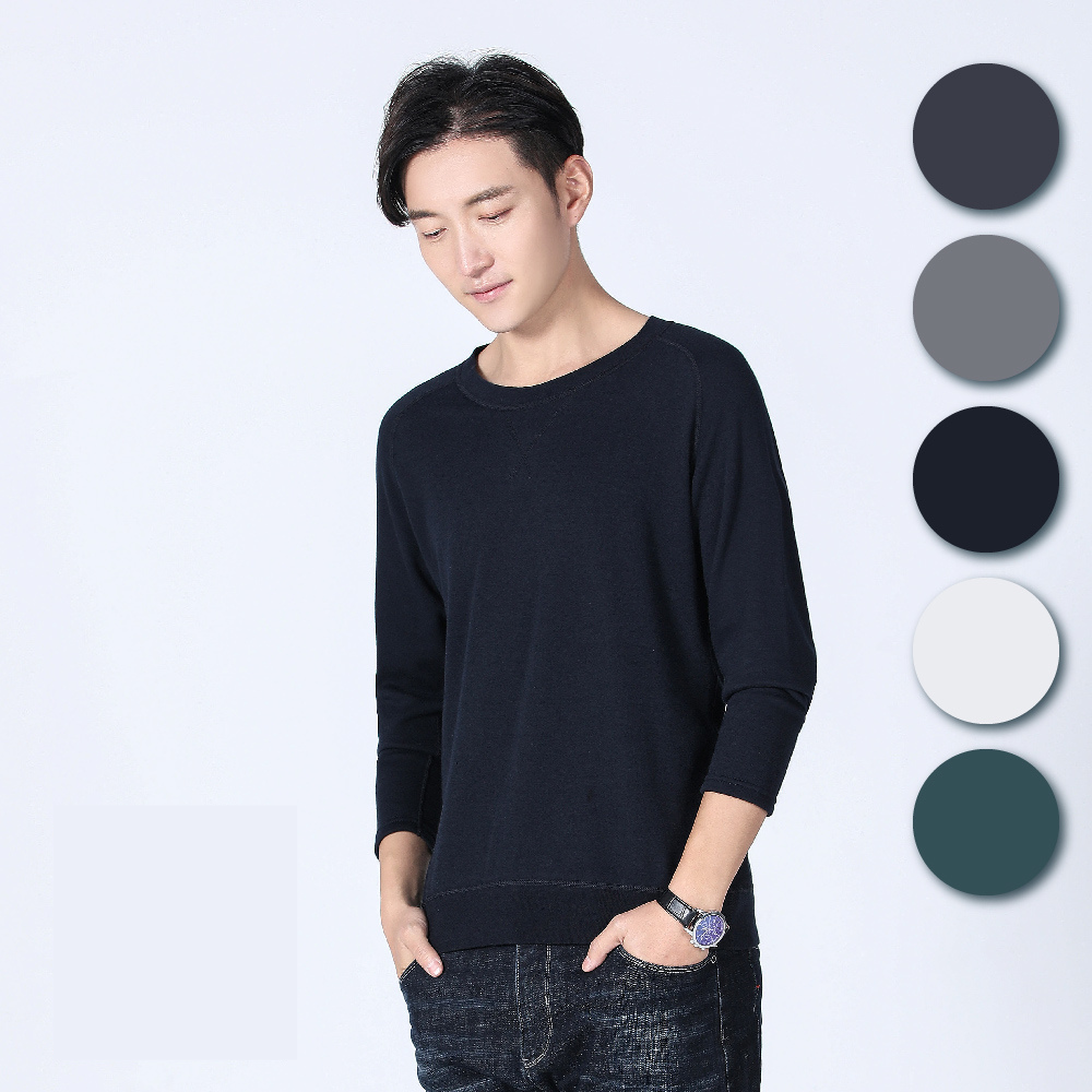 【HENIS】速暖絨系列 - 圓領素色