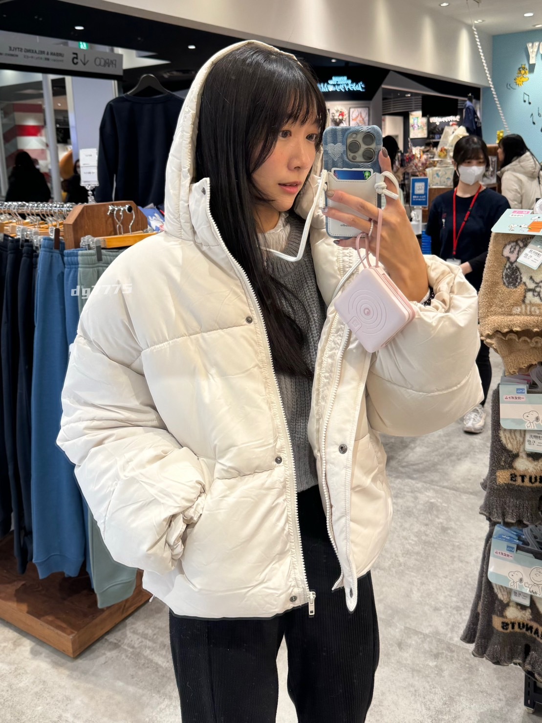 #現貨 日本moment+ 澎澎羽絨外套 連帽外套