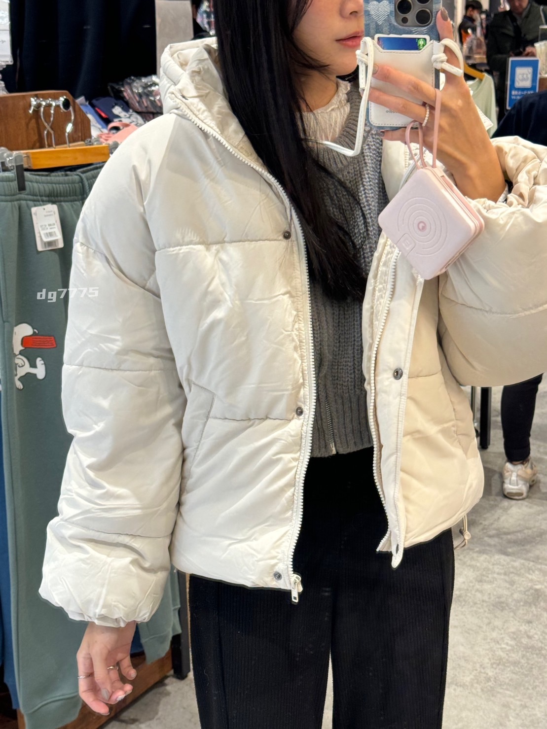 #現貨 日本moment+ 澎澎羽絨外套 連帽外套