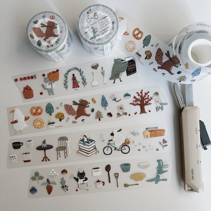 The Forest Kitchen 森林廚房 霧面PET膠帶 ｜森空