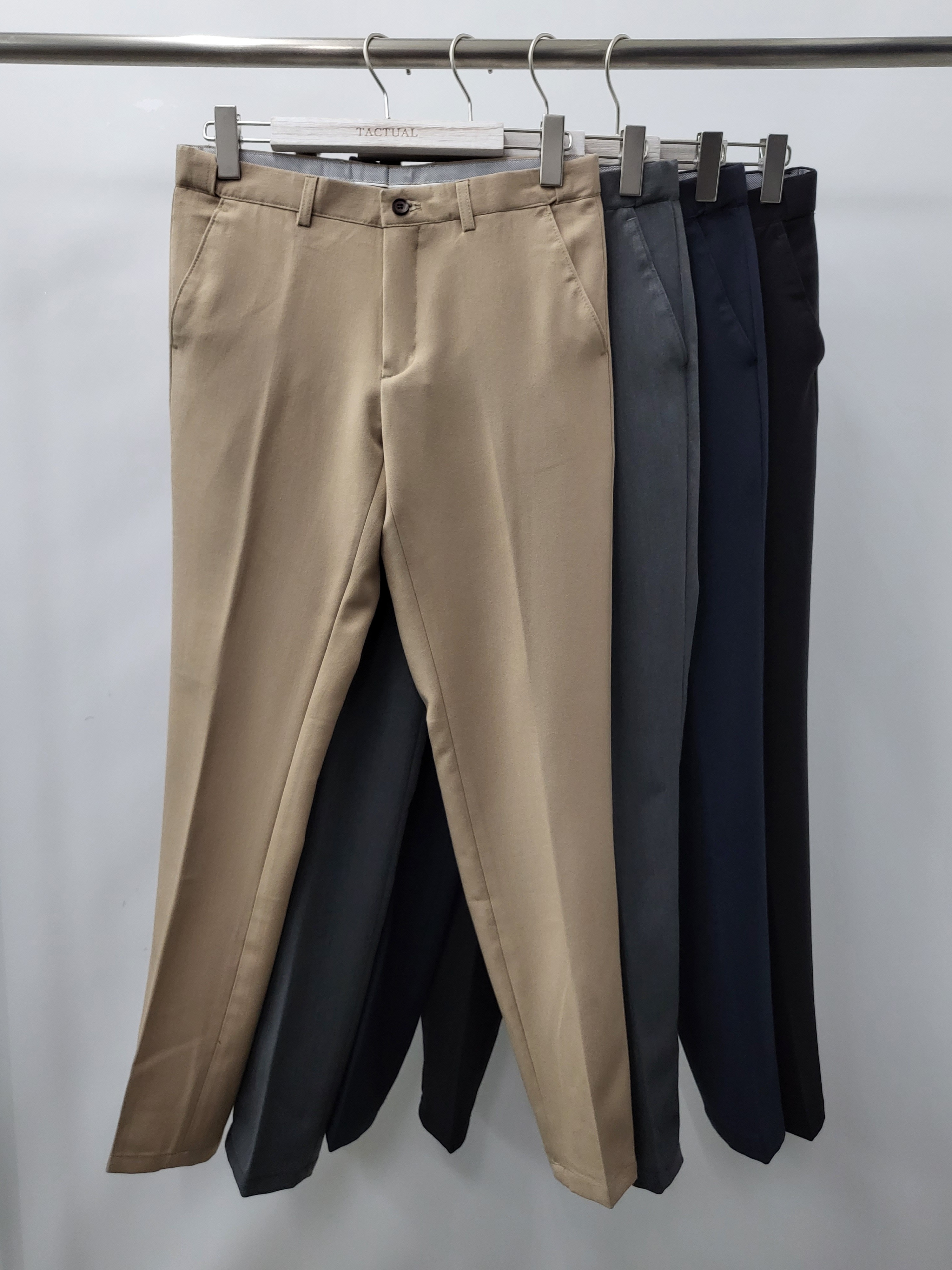 淨色修身西褲 P2647