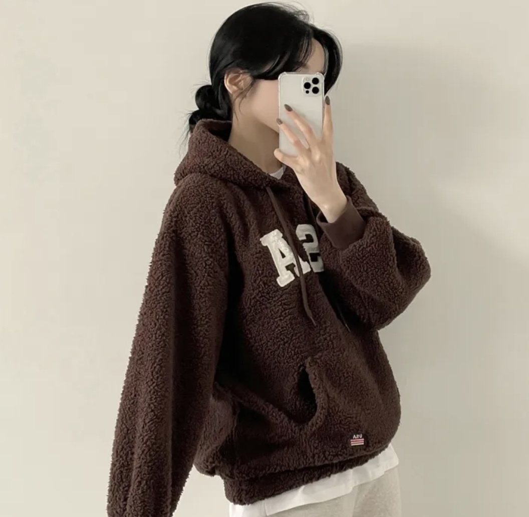 USA毛毛Hoodie
