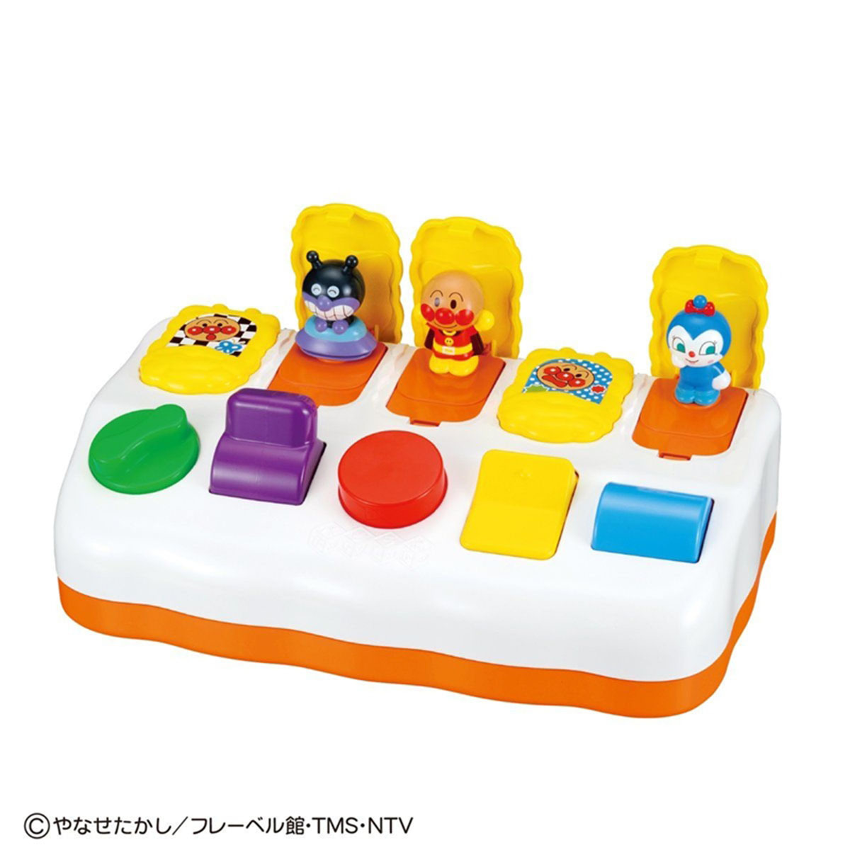 麵包超人按鈕形狀訓練玩具