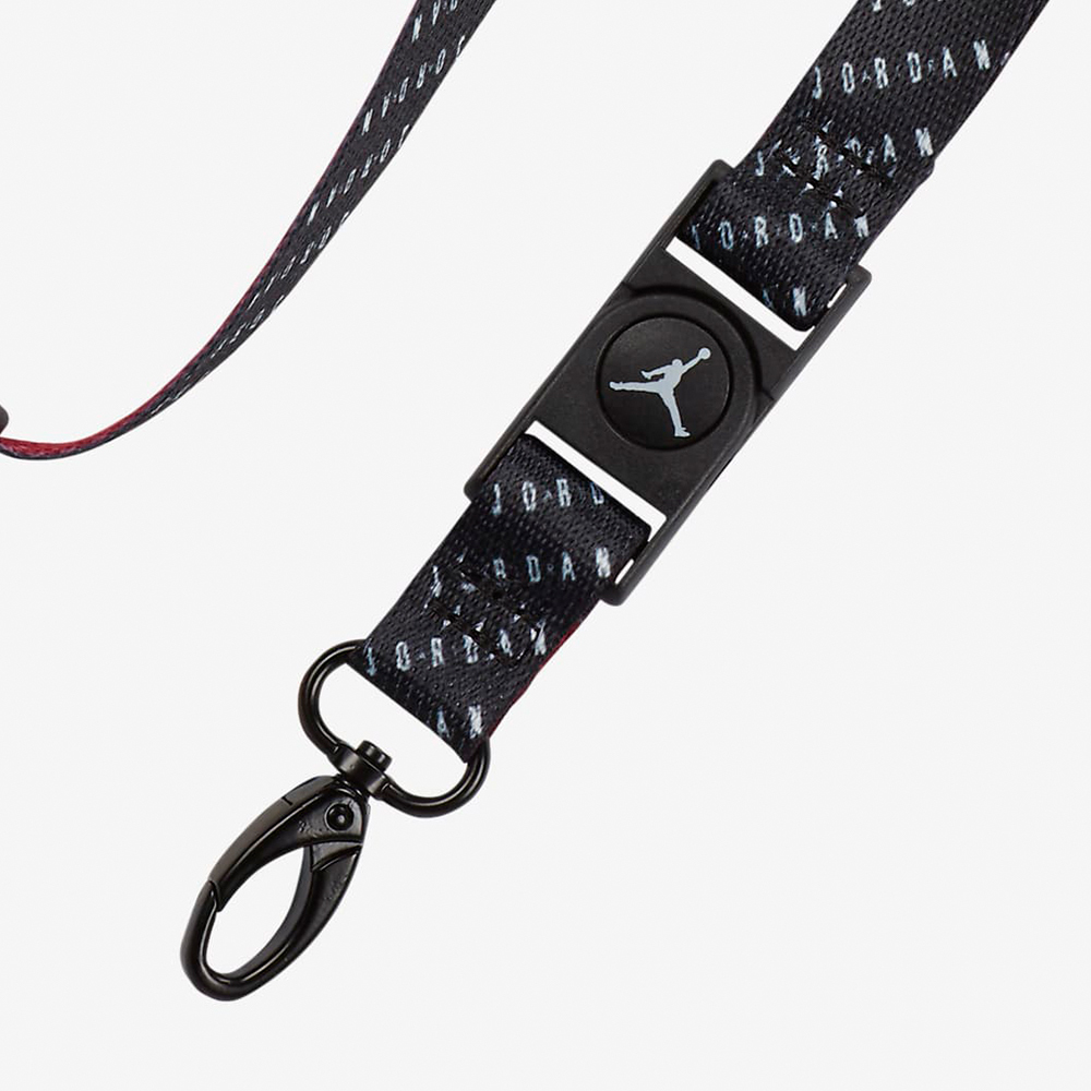 Nike JORDAN 紅黑白色 雙面證件帶掛繩 頸掛配件 證件夾 名牌帶 掛繩 J1008289043NS