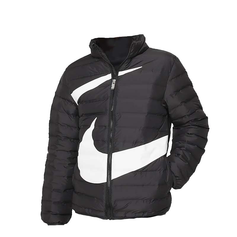 Nike Swoosh 兒童 大勾 羽絨外套 保暖外套 黑 FV2517-010 [台灣現貨]