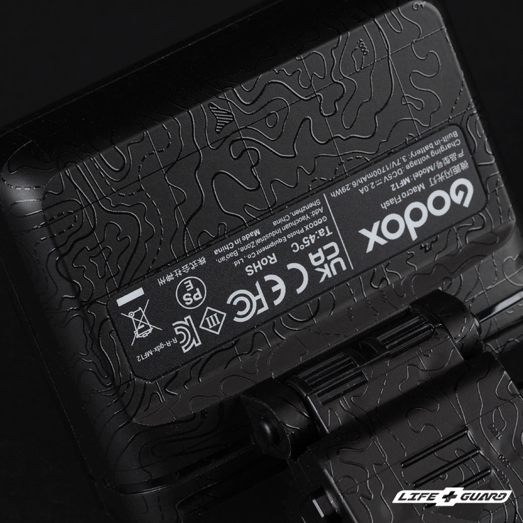 LIFE+GUARD Godox MF12 貼膜質感設計，LIFE+GUARD 設計風格