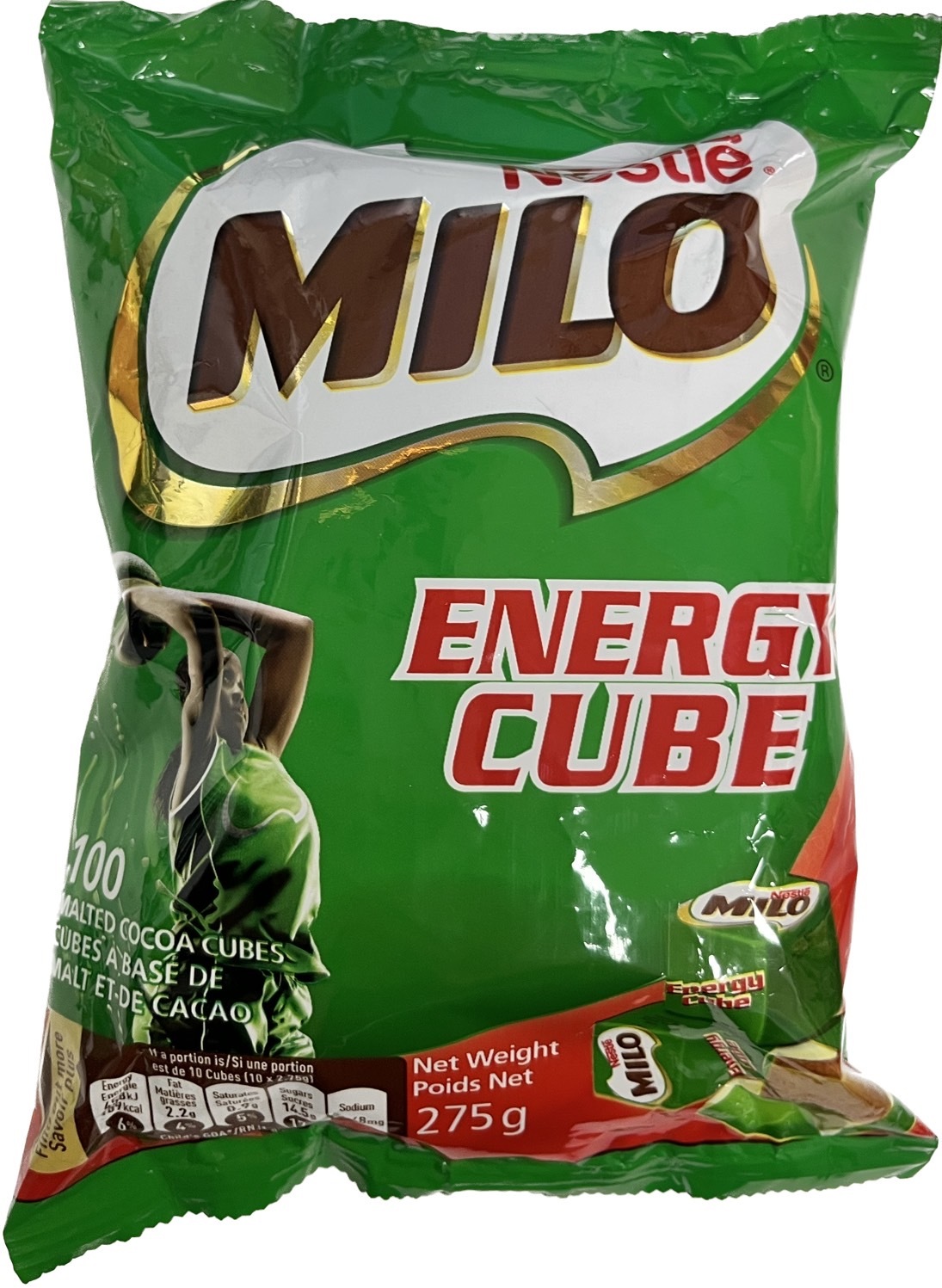 Milo 能量塊 方形巧克力250g