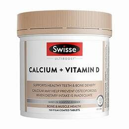 Swisse - Ultiboost 鈣 + 維他命 D 150 粒