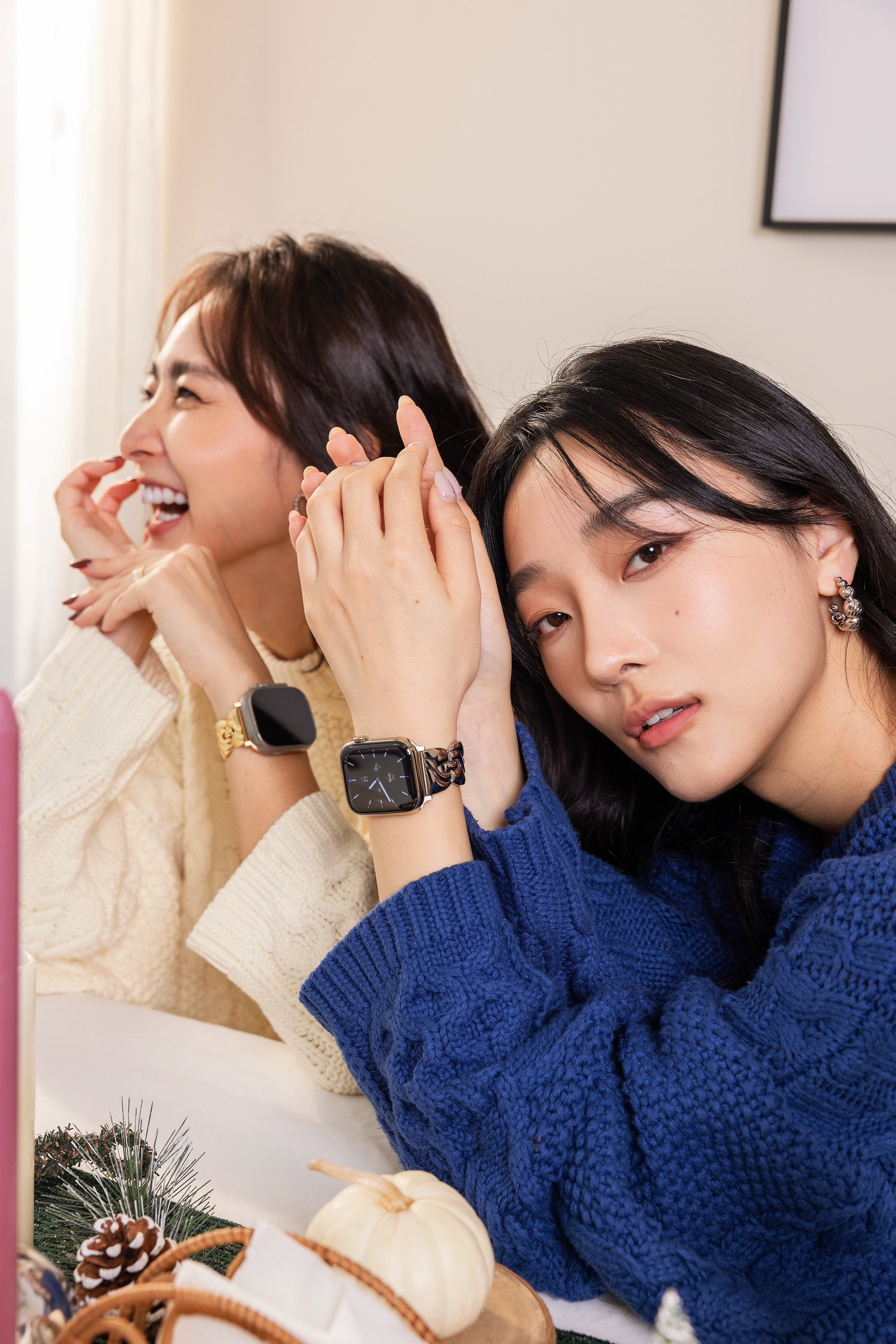 Apple Watch 細緻曲線H錶帶（黑色）