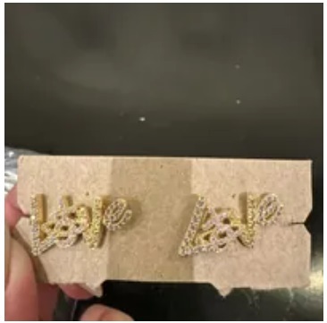 [S] VIVIENNE WESTWOOD WILMA EARRINGS R224,GOLD MULTI PASTEL BRASS, 8050568241072 (SVW15)