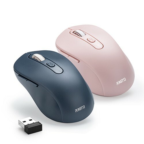 【RASTO】RM13 六鍵式超靜音無線滑鼠 兩色