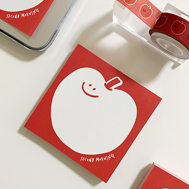 【SecondMorning】蘋果便條紙