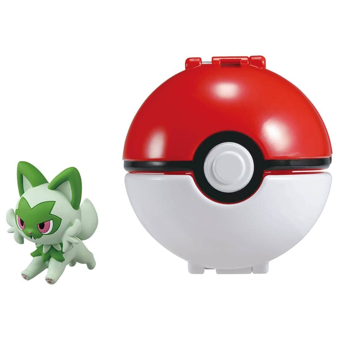 Takara Tomy Pokemon - Moncolle Pokederuze 新葉喵 & 精靈球