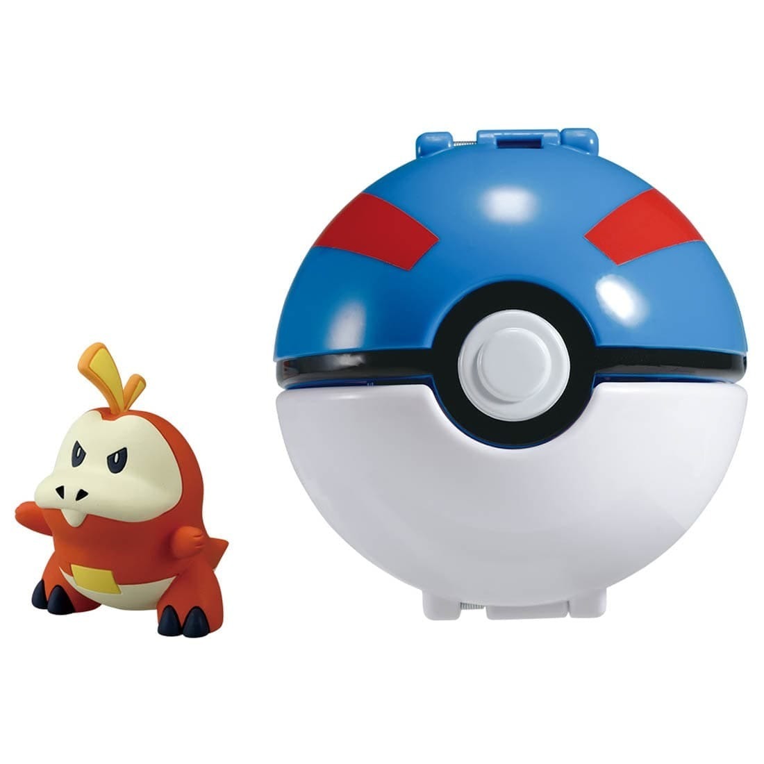 Takara Tomy Pokemon - Moncolle Pokederuze 呆火鱷 & 超級球