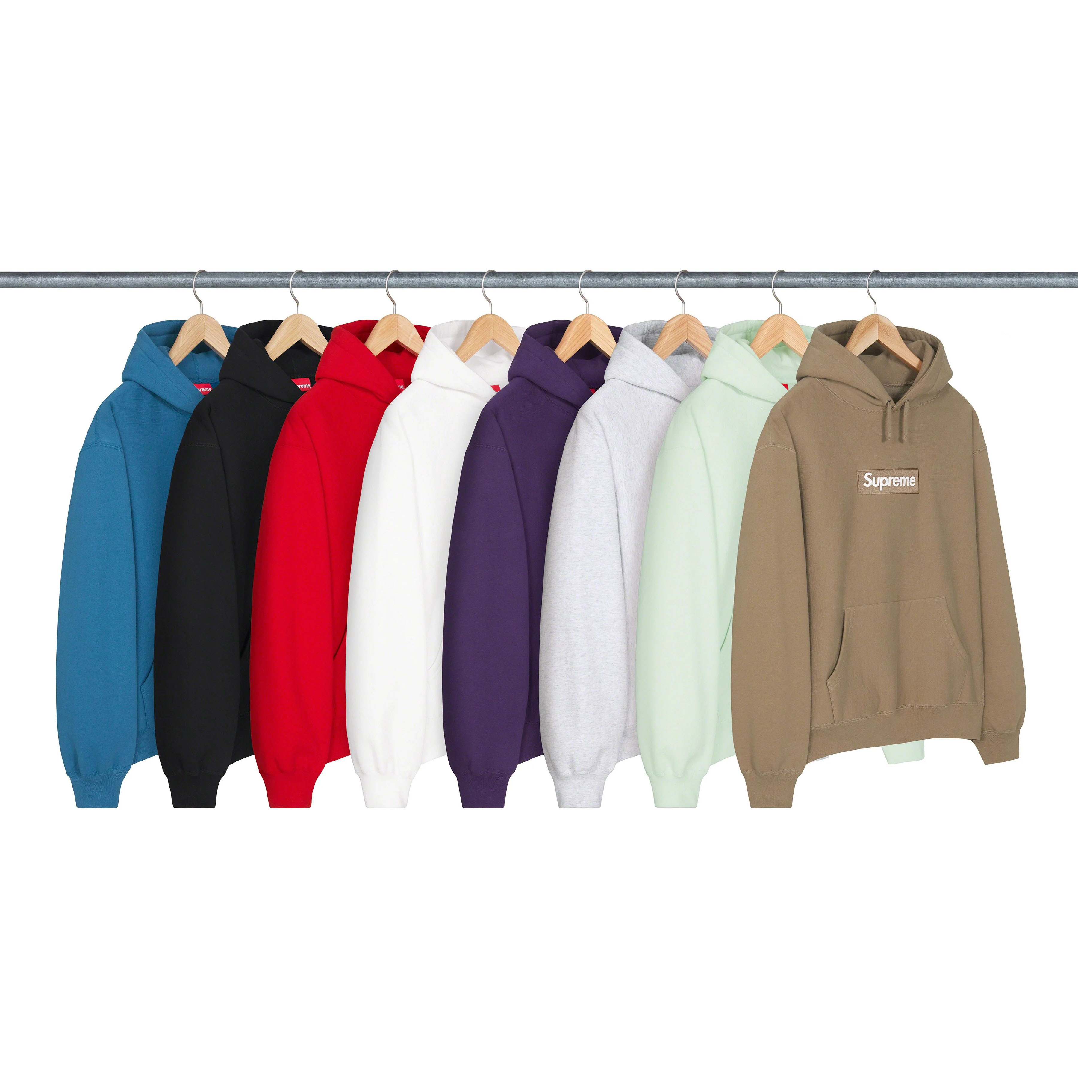 SUPREME BOX LOGO HOODED SWEATSHIRT 重磅BOGO帽T 2023 FW23