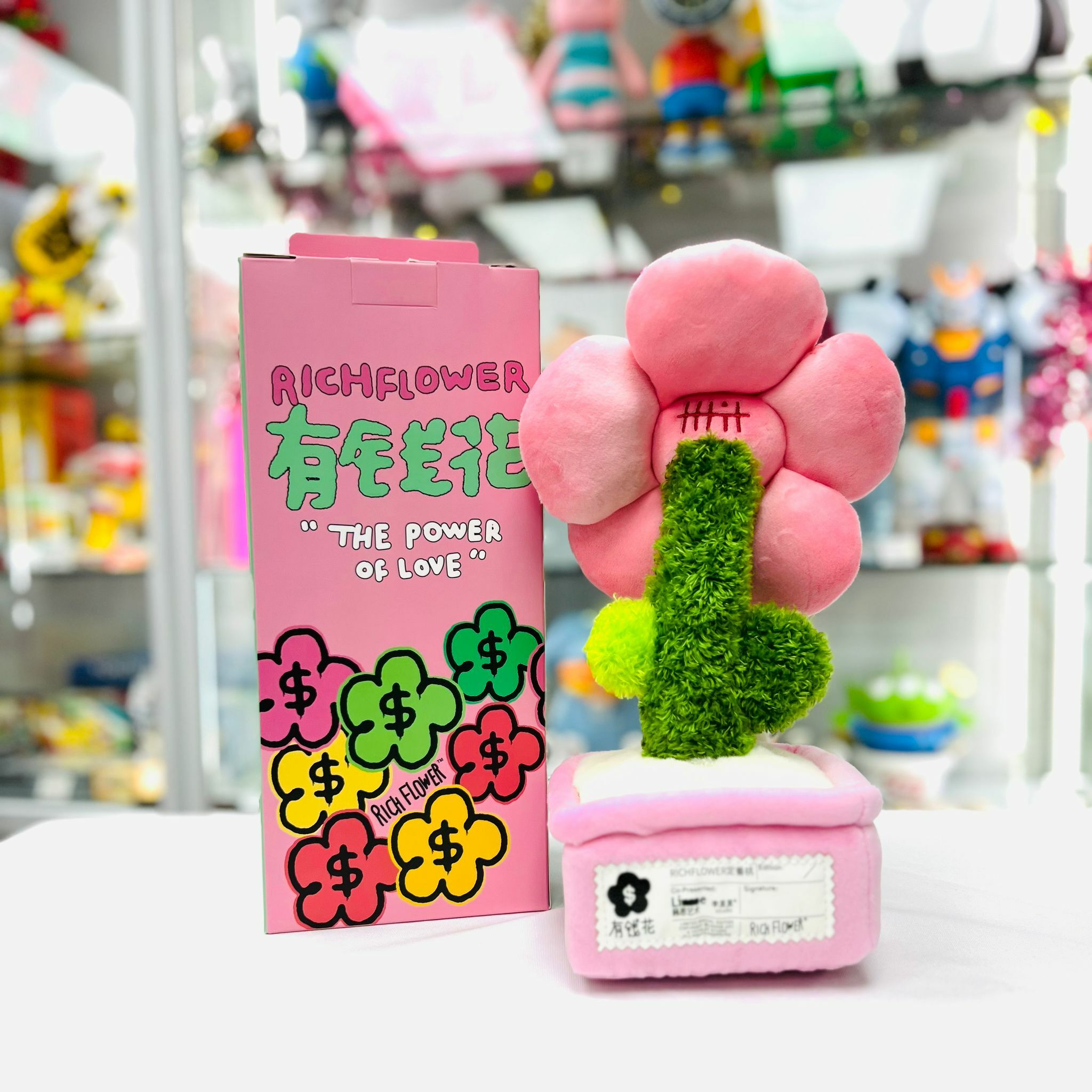 Rich Flower定番桃 (Pop Sunday x Linnne x 李昱昱)