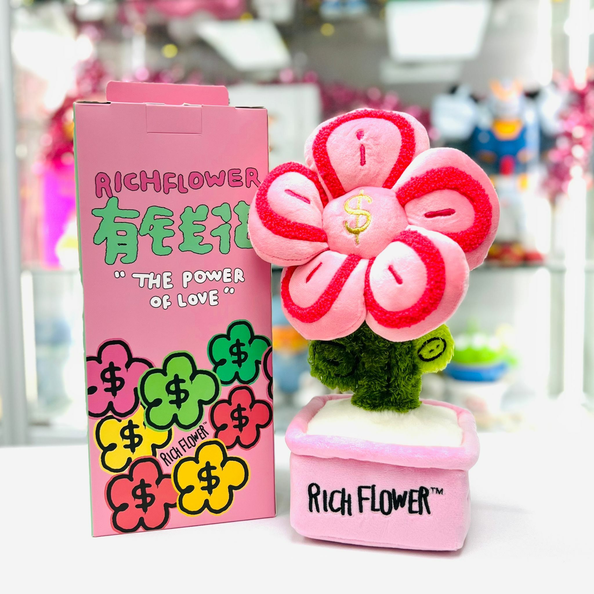 Rich Flower定番桃 (Pop Sunday x Linnne x 李昱昱)