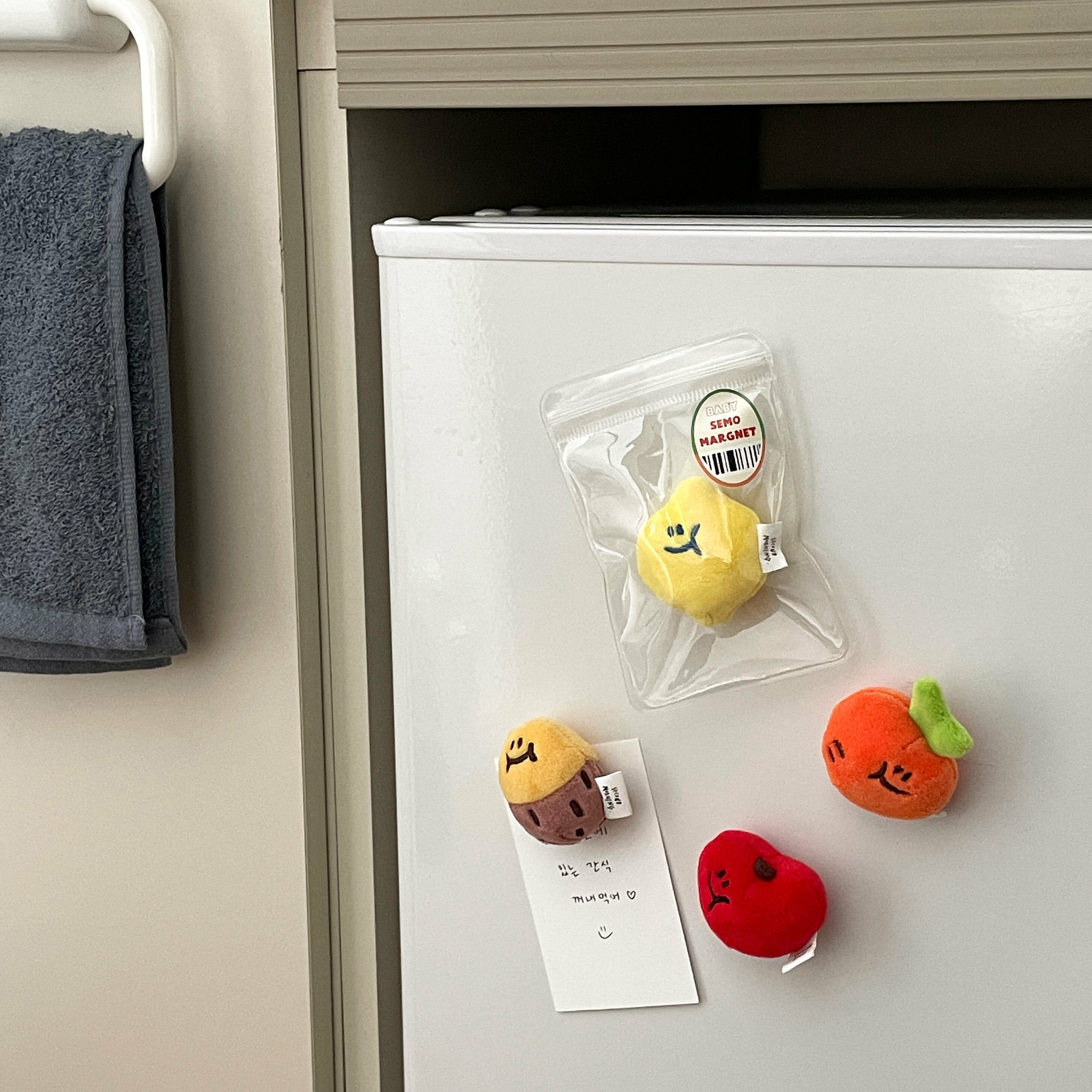 【SecondMorning】迷你娃娃造型磁鐵 ( 四款 )