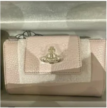 [S] VIVIENNE WESTWOOD NEW MEDIUM ZIP WALLET G401,DUSK PINK, 8050889472162 (SVW17)