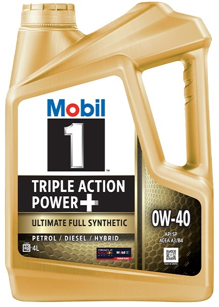 MOBIL 1 - 美孚1號 0W40 TRIPLE ACTION POWER+全合成機油/偈油