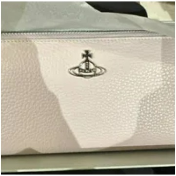 [S] VIVIENNE WESTWOOD LONG WALLET ZIP AROUND G401,DUSK PINK, 8050889472216 (SVW20)