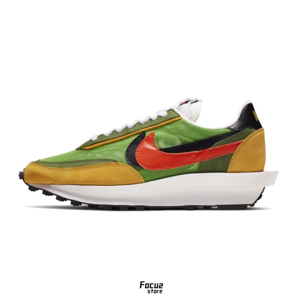 【Focus Store】零碼特惠 Sacai x Nike LDWaffle "Green Gusto" 綠黃 BV0073-300
