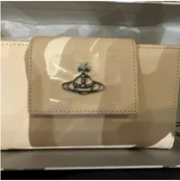 [S] VIVIENNE WESTWOOD NEW MEDIUM ZIP WALLET A404,IVORY, 8050889472452 (SVW21)