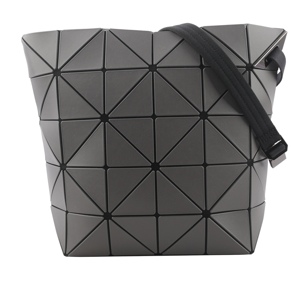 【ISSEY MIYAKE三宅一生】Blocky 霧面可調背帶多用肩背包(炭灰色) BB38AG491 14