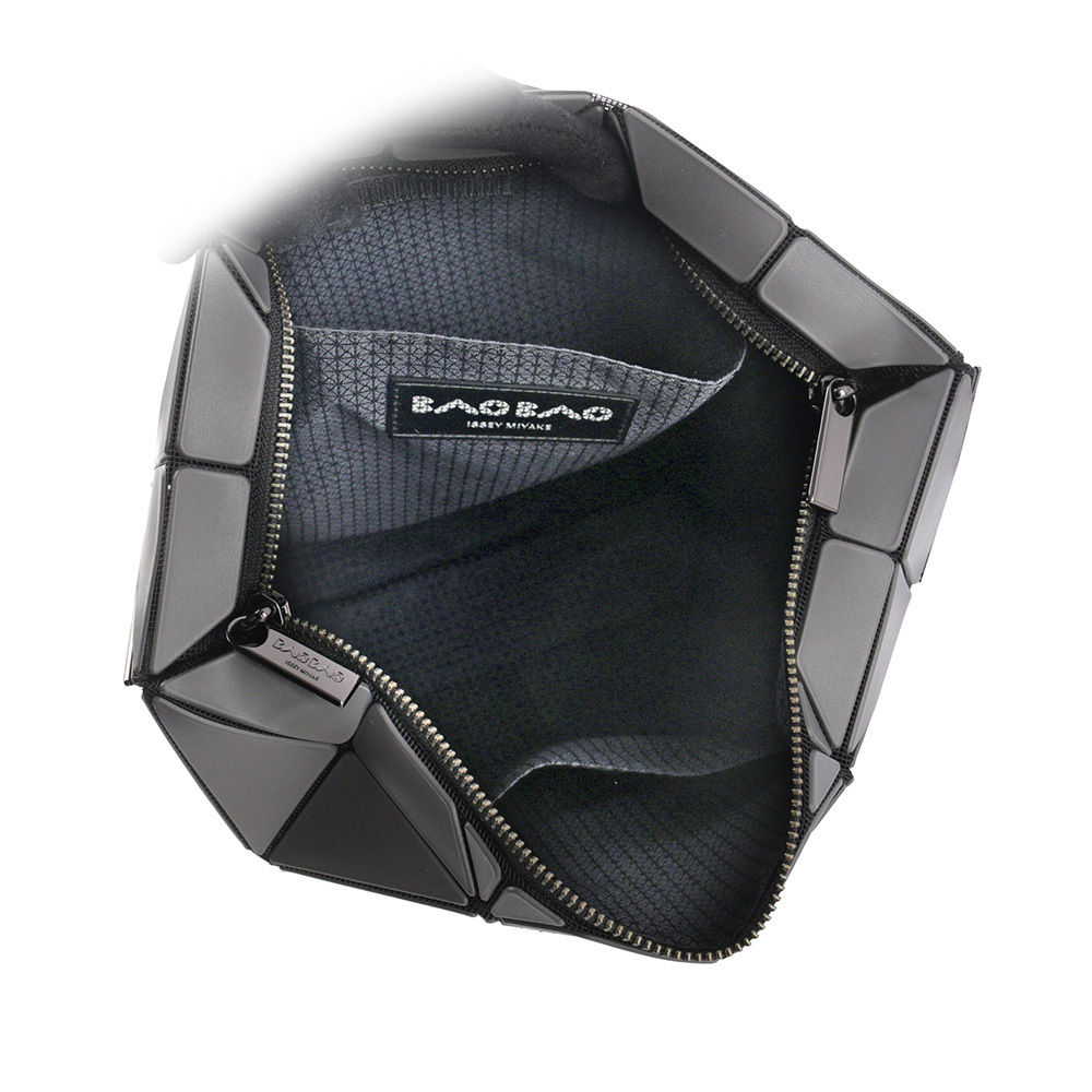 【ISSEY MIYAKE三宅一生】Blocky 霧面可調背帶多用肩背包(炭灰色) BB38AG491 14