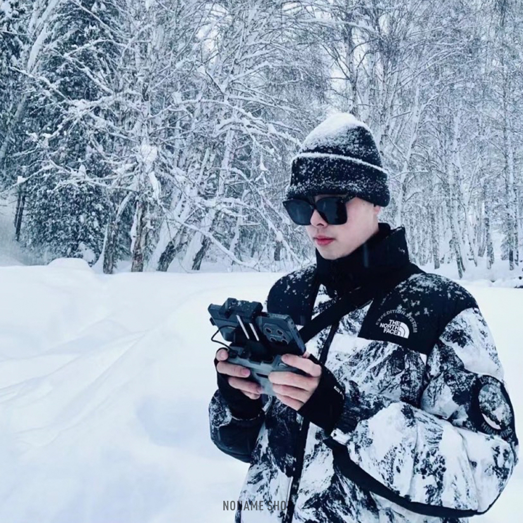 THE NORTH FACE TNF FW22 Expedition System 拼接 雪山 鵝羽絨 外套 黑白 (男/女款)