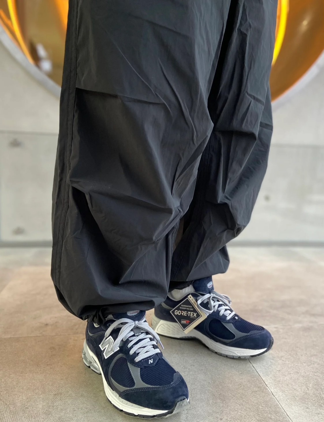 NEW BALANCE 慢跑鞋NB 2002R GORE-TEX 海軍藍防水情侶鞋男女M2002RXK