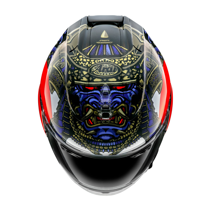 安信騎士| Arai RX-7X 選手彩繪SAMURAI 全罩式安全帽頂級rx7x 競技