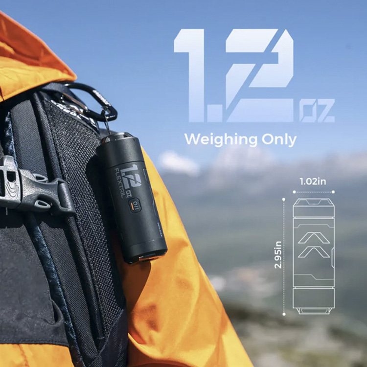 Flextail Tiny Zero Pump - World's Smallest Pump (With Battery)