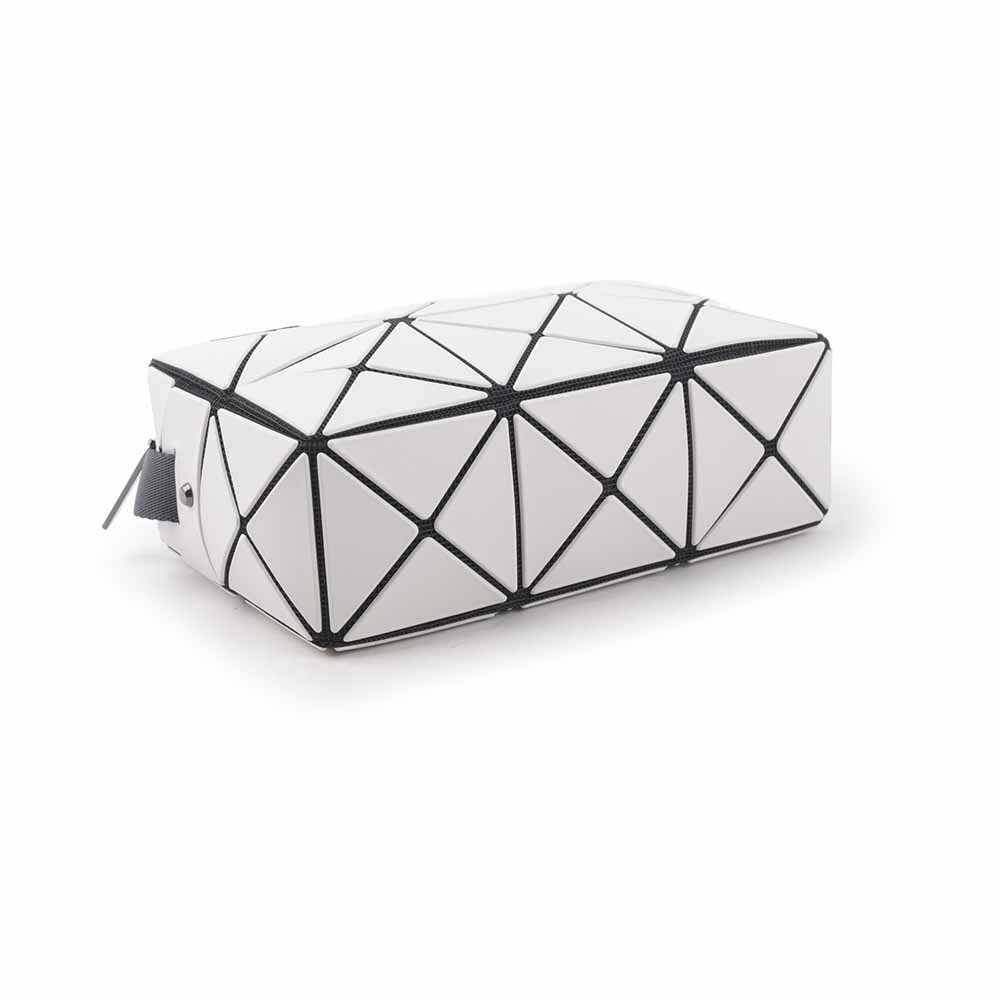 【ISSEY MIYAKE三宅一生】BAO BAO CUBOID 迷你方形斜背包(淺灰色) AG661 11